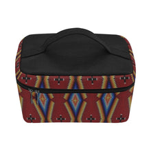 Load image into Gallery viewer, Diamond in the Bluff Red Cosmetic Bag/Large
