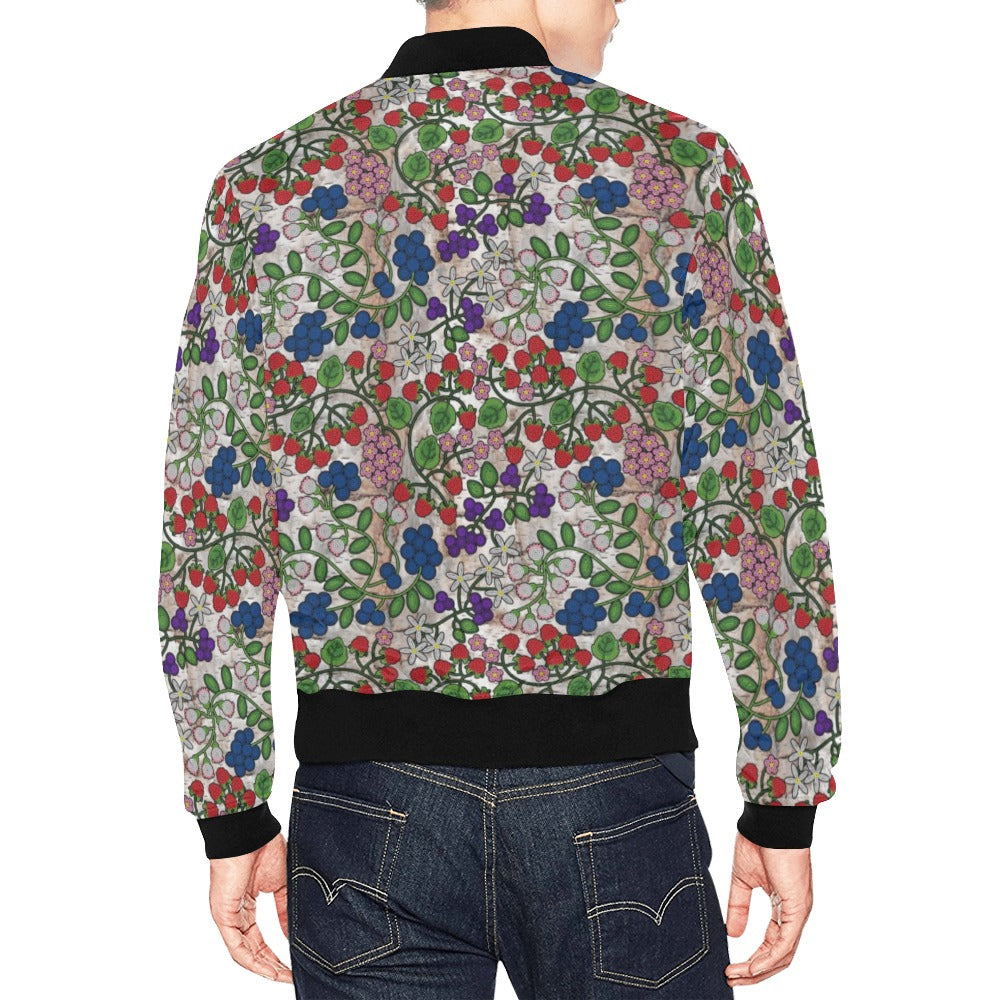 Takwakin Harvest Br Bark Bomber Jacket for Men