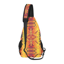 Load image into Gallery viewer, Desert Geo Yellow Red Chest Bag
