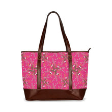 Load image into Gallery viewer, Willow Bee Bubblegum Tote Handbag
