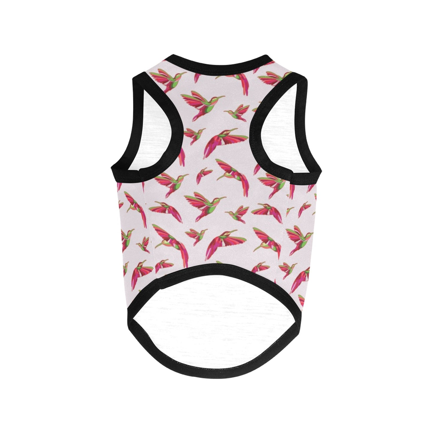 Red Swift Colourful Pet Tank Top