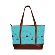 Load image into Gallery viewer, Ledger Dabbles Torquoise Tote Handbag
