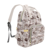 Load image into Gallery viewer, Heart of The Forest Multi-Function Diaper Backpack/Diaper Bag
