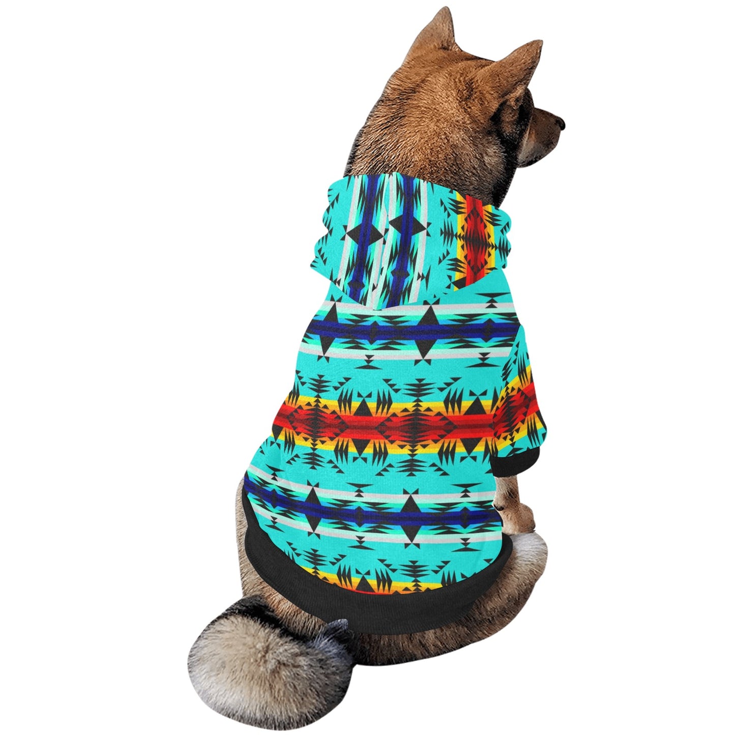 Between the Mountains Pet Dog Hoodie