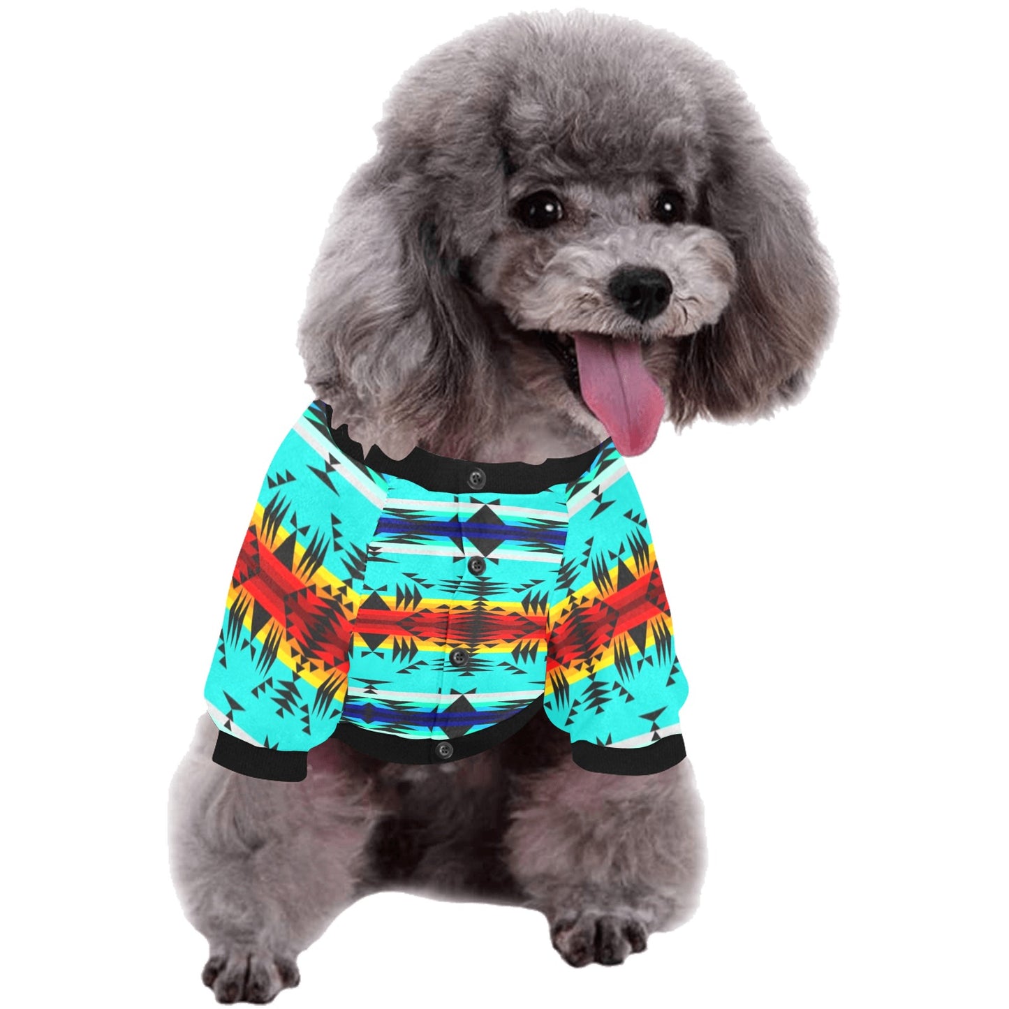 Between the Mountains Pet Dog Round Neck Shirt
