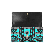 Load image into Gallery viewer, Chiefs Mountain Sky Women&#39;s Trifold Wallet
