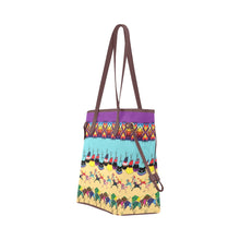 Load image into Gallery viewer, Prairie Bison Clover Canvas Tote Bag
