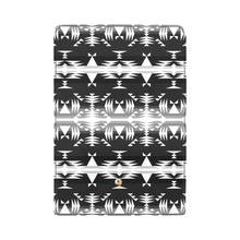 Load image into Gallery viewer, Between the Mountains Black and White Women&#39;s Trifold Wallet
