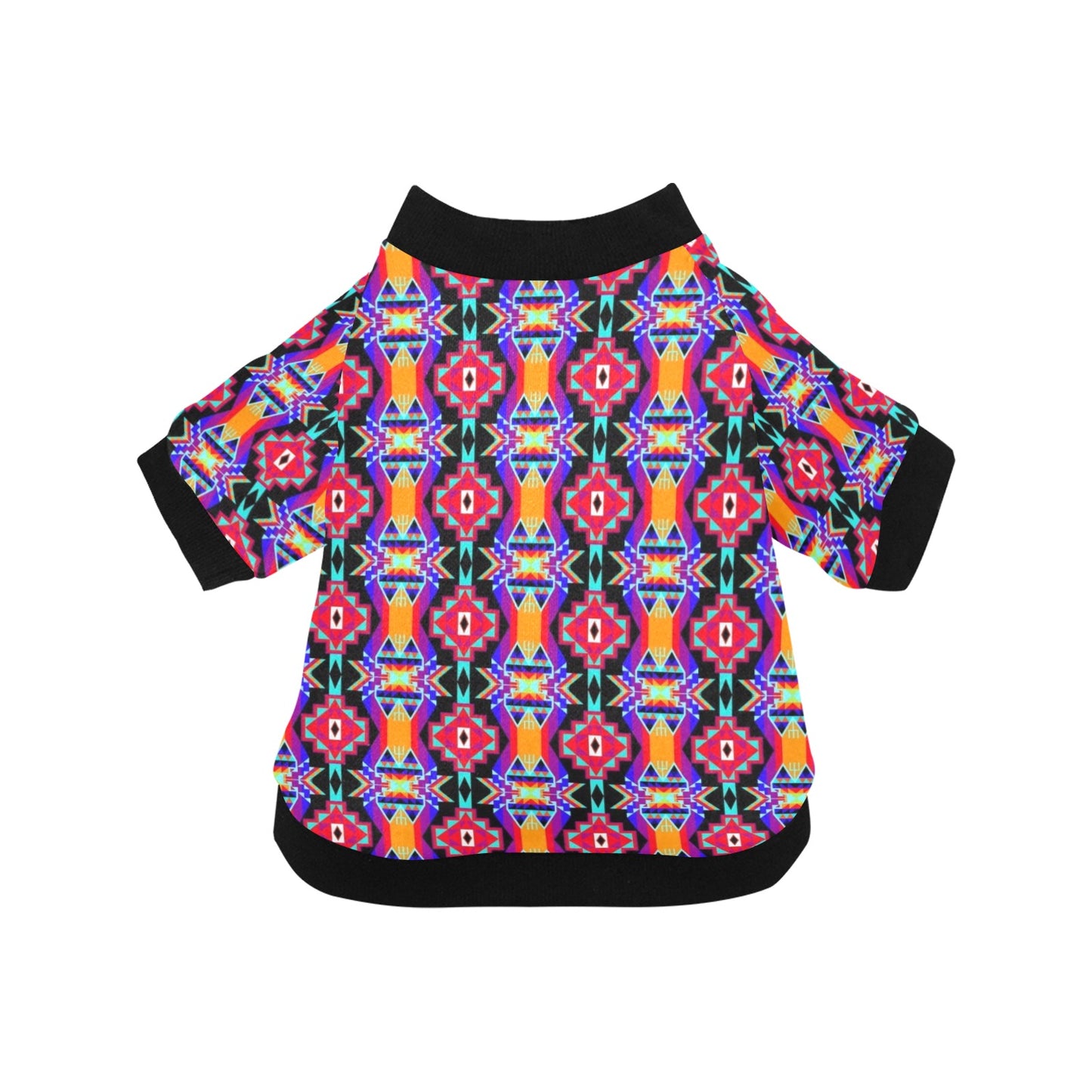 Fancy Bustle Pet Dog Round Neck Shirt