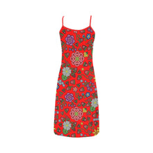 Load image into Gallery viewer, Berry Pop Fire Alcestis Slip Dress
