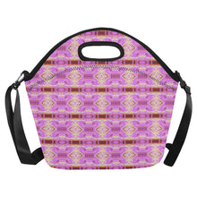 Load image into Gallery viewer, Gathering Earth Lilac Neoprene Lunch Bag/Large
