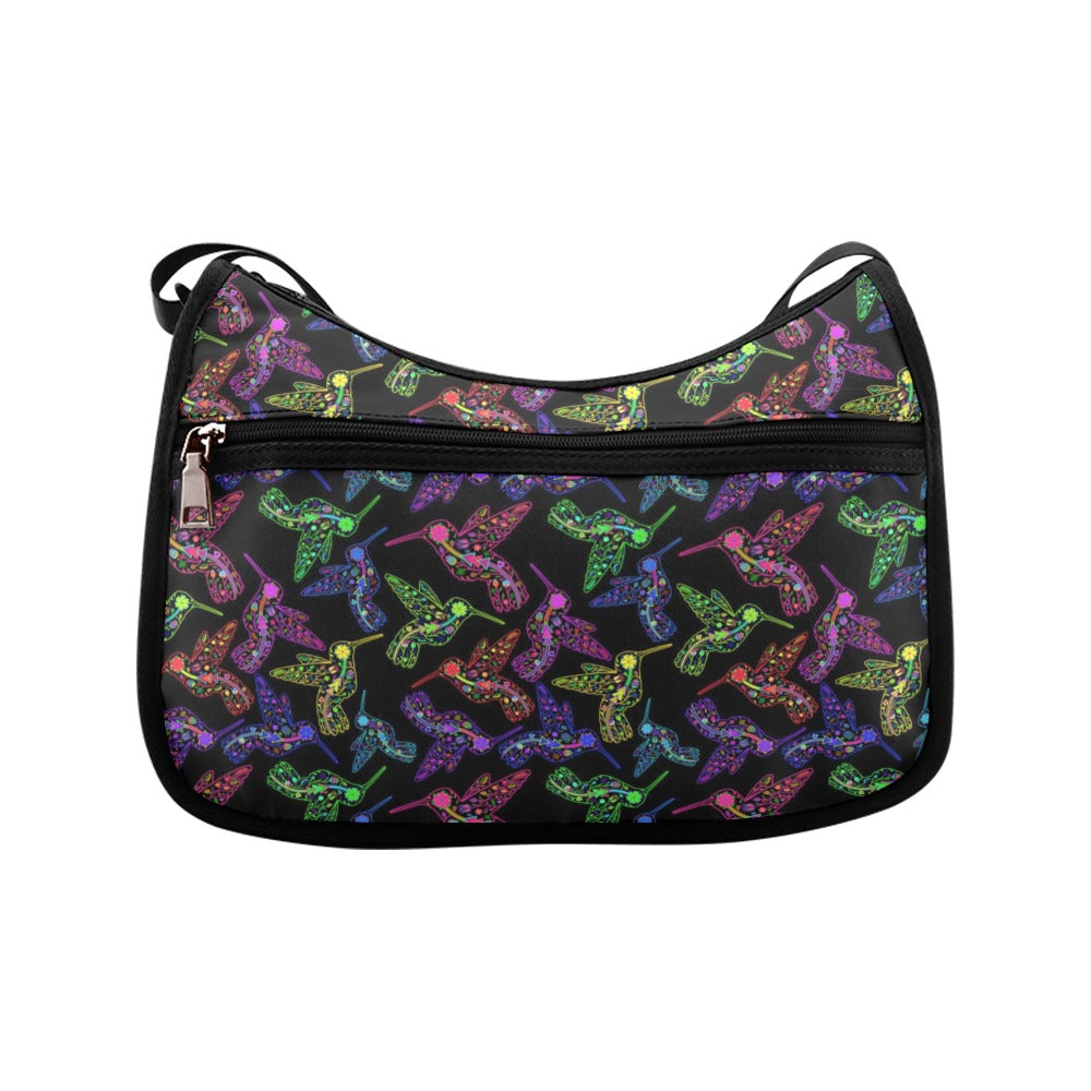 Floral Hummingbird Crossbody Bags