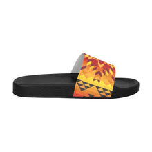 Load image into Gallery viewer, Desert Geo Yellow Red Men&#39;s Slide Sandals
