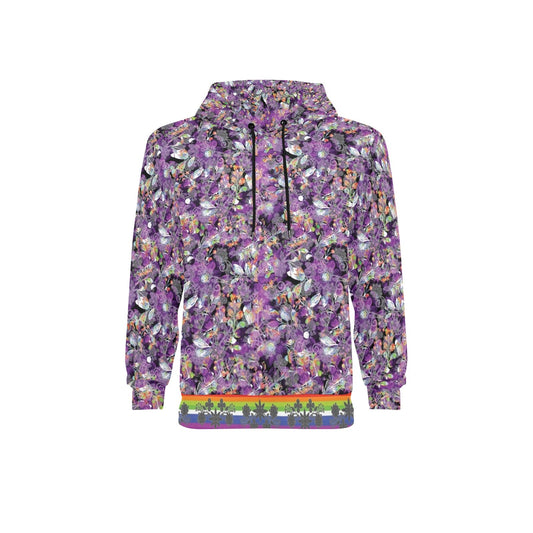 Culture in Nature Purple Fleece Hoodie