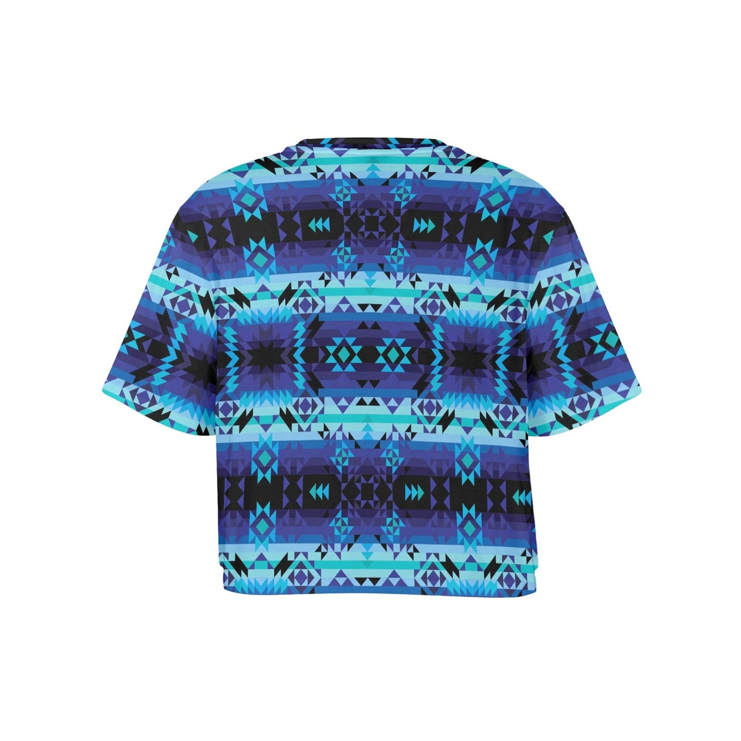 Blue Star Crop Top