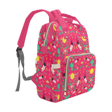 Load image into Gallery viewer, New Growth Pink Multi-Function Diaper Backpack/Diaper Bag
