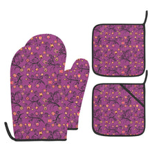 Load image into Gallery viewer, Lollipop Star Oven Mitt &amp; Pot Holder
