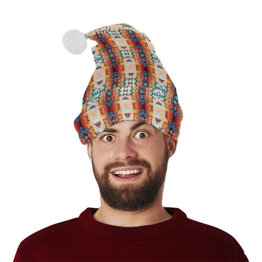 Dark Sandway Santa Hat