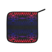 Load image into Gallery viewer, Two Worlds Apart Oven Mitt &amp; Pot Holder
