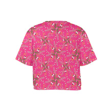 Load image into Gallery viewer, Willow Bee Bubblegum Crop Top
