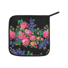 Load image into Gallery viewer, Kokum&#39;s Revenge Black Oven Mitt &amp; Pot Holder
