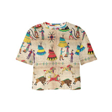 Load image into Gallery viewer, The Gathering of The Chiefs Crop Top
