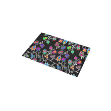 Load image into Gallery viewer, Indigenous Paisley Black Bath Rug 16&#39;&#39;x 28&#39;&#39;
