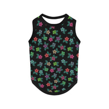 Load image into Gallery viewer, Berry Flowers Black Pet Tank Top
