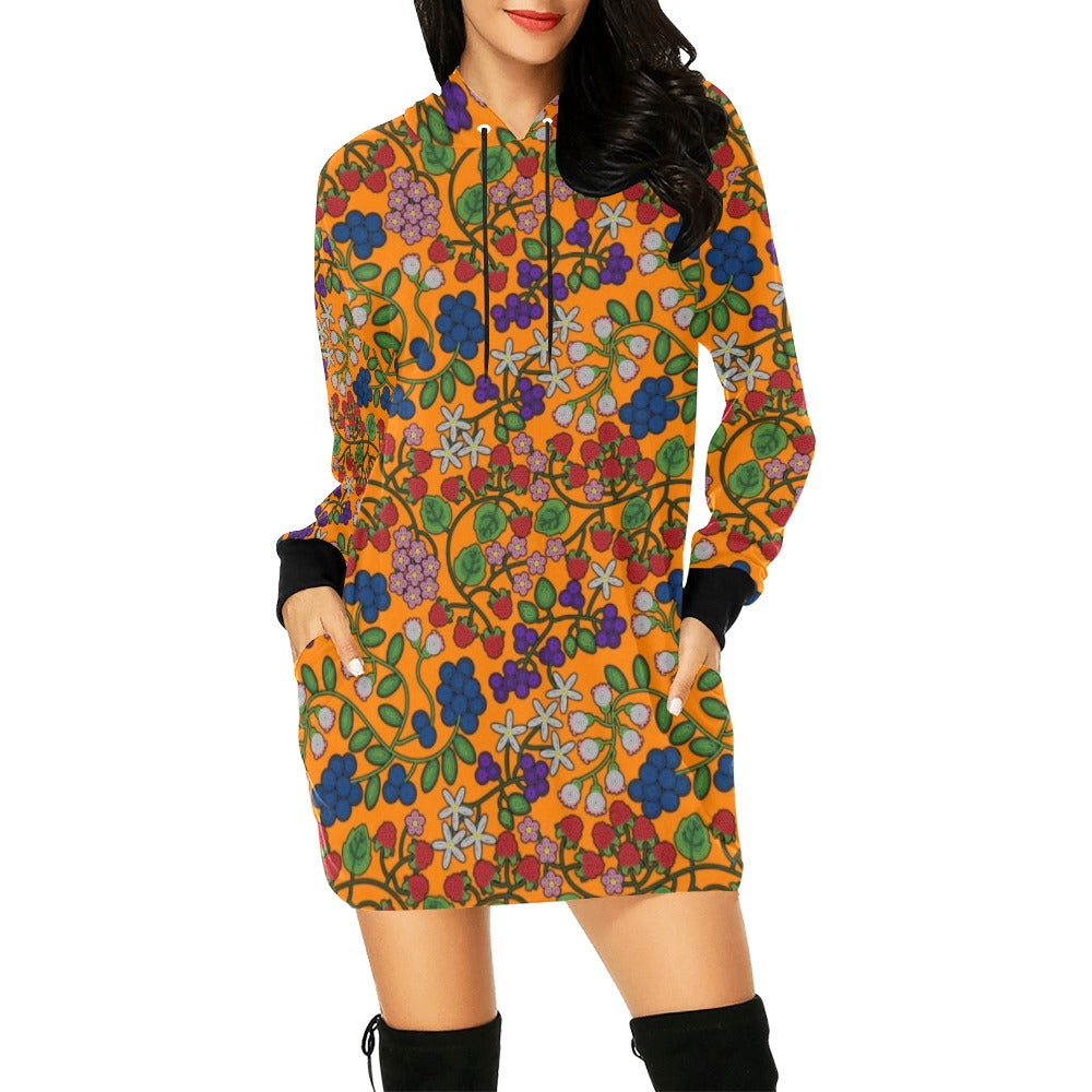 Takwakin Harvest Carrot Hoodie Dress