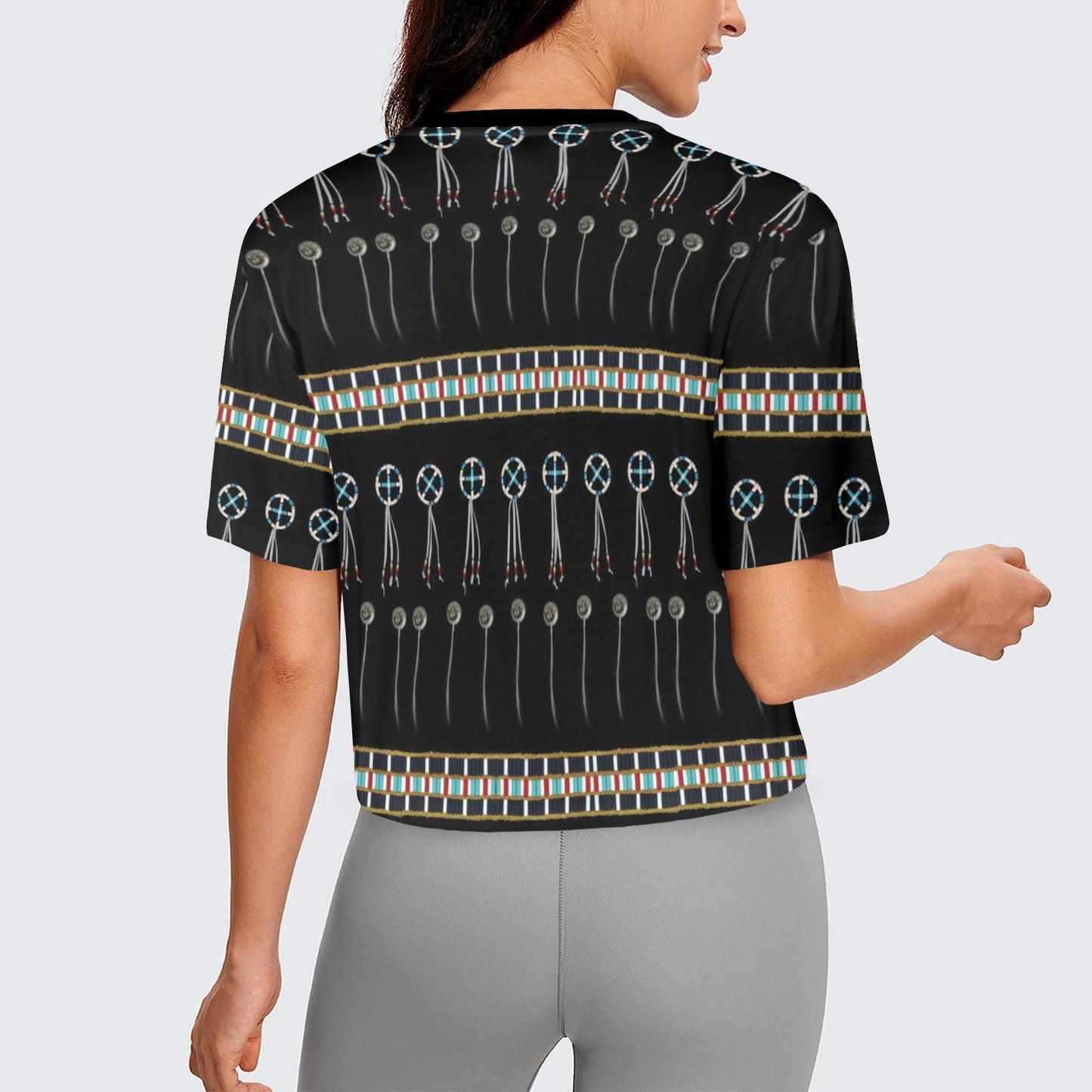 Beaded Bracelet Crop Top