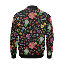 Load image into Gallery viewer, Berry Pop Midnight Bomber Jacket for Men
