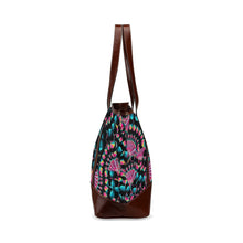 Load image into Gallery viewer, Hawk Feathers Heat Map Tote Handbag
