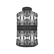 Load image into Gallery viewer, Writing on Stone Black and White Men&#39;s Padded Vest Jacket
