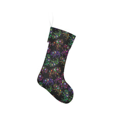 Load image into Gallery viewer, Floral Buffalo Christmas Stocking
