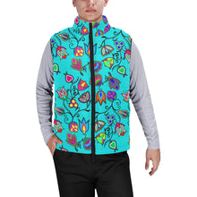 Load image into Gallery viewer, Indigenous Paisley Sky Men&#39;s Padded Vest Jacket
