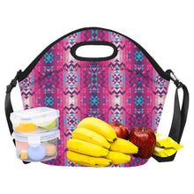 Load image into Gallery viewer, Bright Wave Neoprene Lunch Bag/Large
