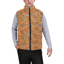 Load image into Gallery viewer, Fire Bloom Light Men&#39;s Padded Vest Jacket
