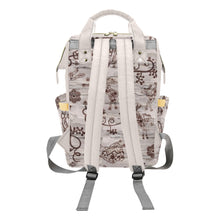 Load image into Gallery viewer, Forest Medley Multi-Function Diaper Backpack/Diaper Bag
