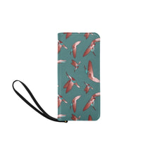 Load image into Gallery viewer, Red Swift Turquoise Women&#39;s Clutch Purse
