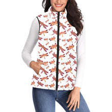 Load image into Gallery viewer, Gathering White Women&#39;s Padded Vest Jacket
