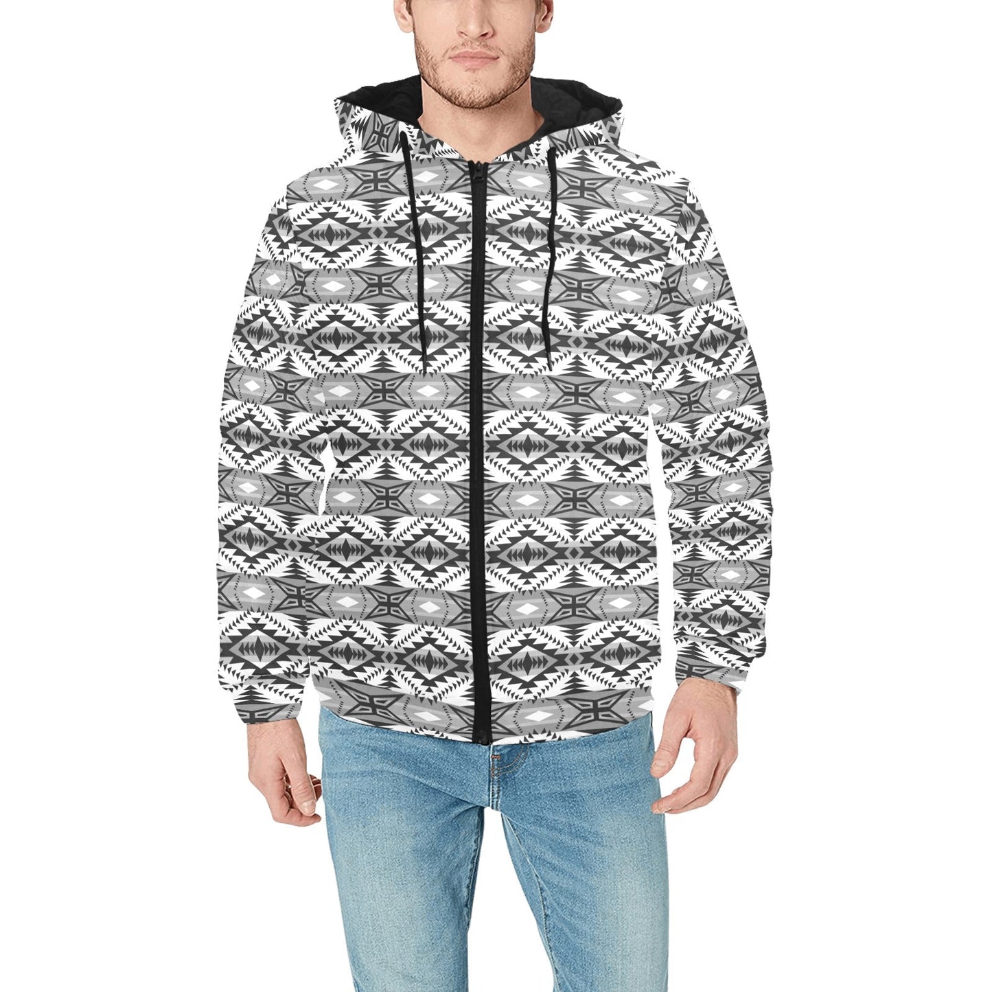 Mesa War Party Men's Padded Hooded Jacket