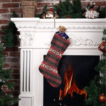 Load image into Gallery viewer, Black Rose Christmas Stocking
