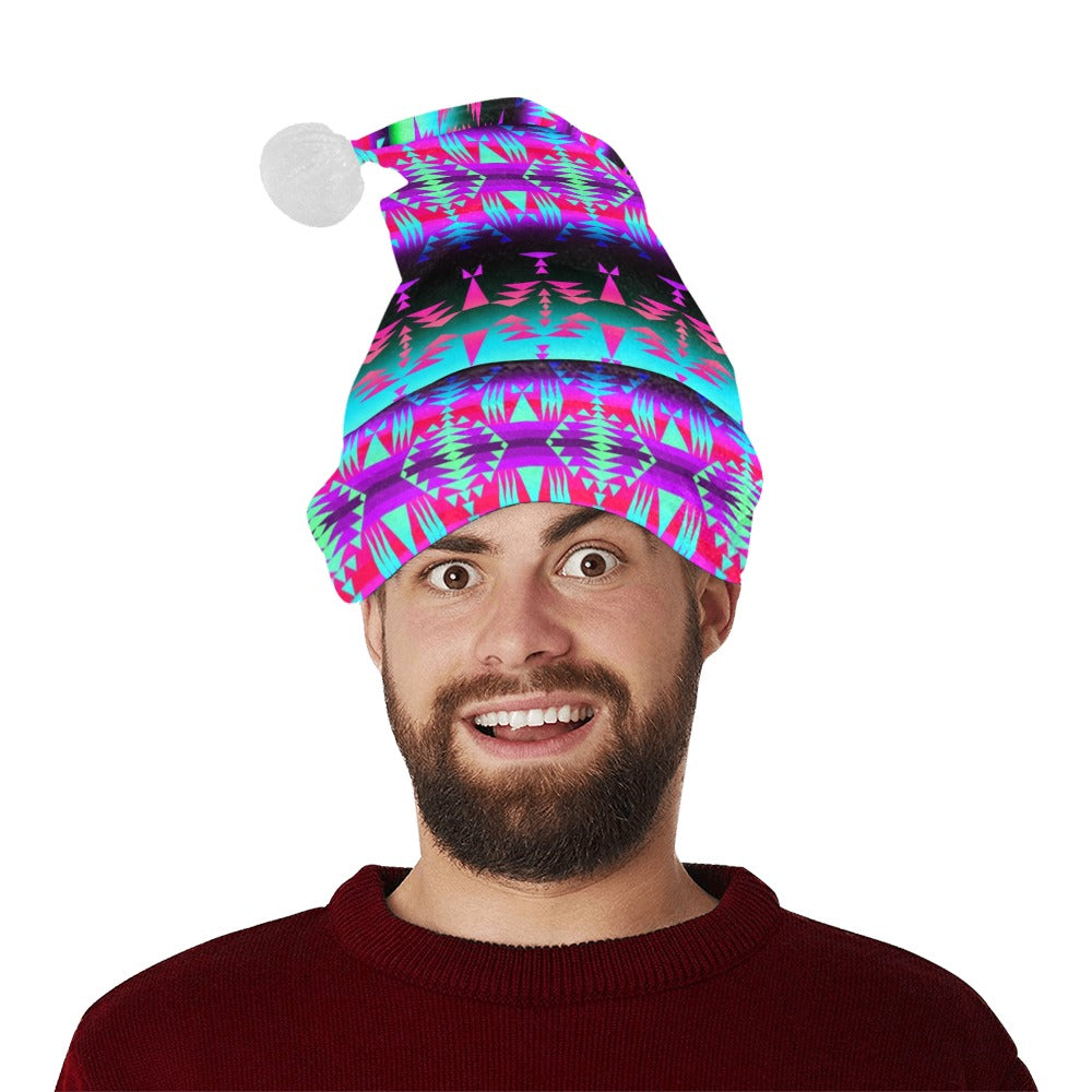 Between the Rocky Mountains Santa Hat