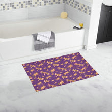 Load image into Gallery viewer, Gathering Yellow Purple Bath Rug 16&#39;&#39;x 28&#39;&#39;
