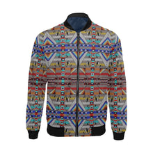 Load image into Gallery viewer, Medicine Blessing Grey Bomber Jacket for Men
