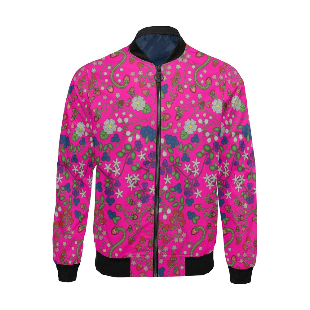 Grandmother Stories Blush Bomber Jacket for Men