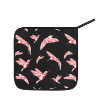 Load image into Gallery viewer, Strawberry Black Oven Mitt &amp; Pot Holder
