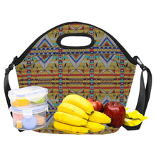 Load image into Gallery viewer, Medicine Blessing Yellow Neoprene Lunch Bag/Large
