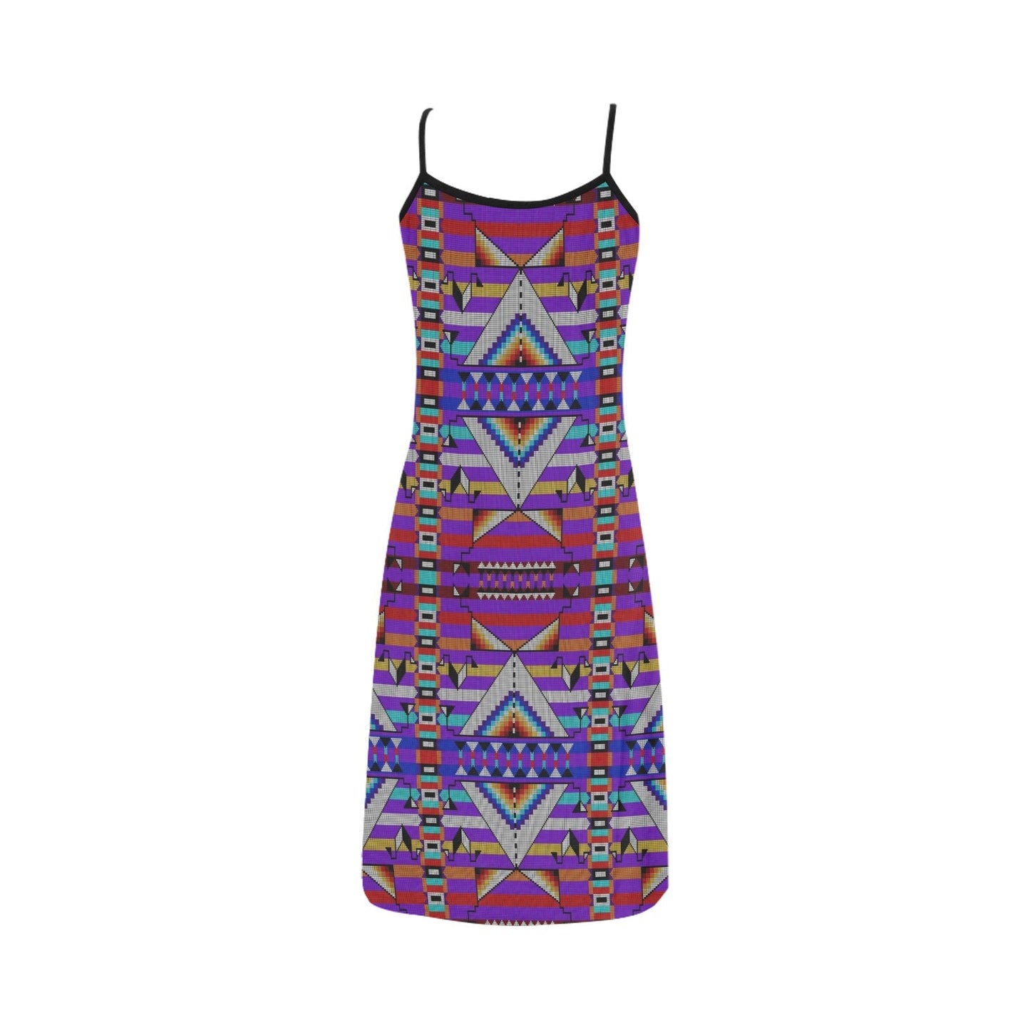 Medicine Blessing Purple Alcestis Slip Dress