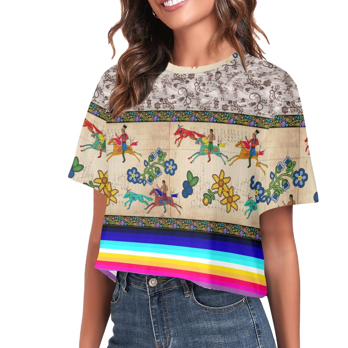 Brothers Race Crop Top